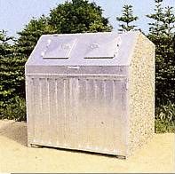 Vorderbox für Müllcontainer